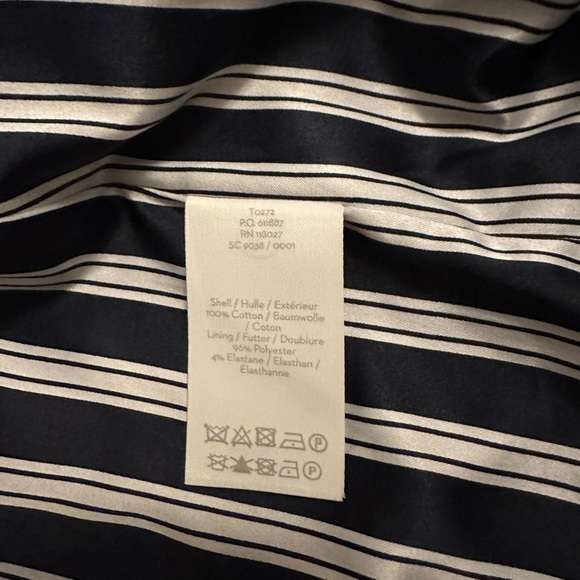 Boden Jersey Knit Stretch Blazer Navy size 4P(US)/8P(UK) new without tags! - Picture 4 of 4